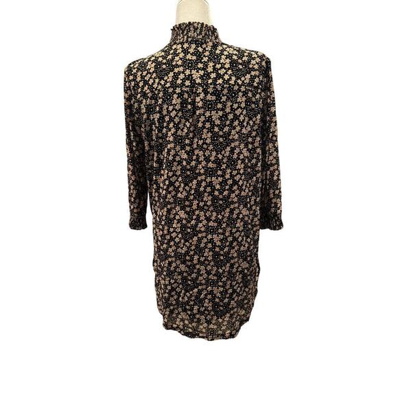 Suzanne Betro Sheer Long Sleeve Button Down Top - Size Large - Picture 2 of 9